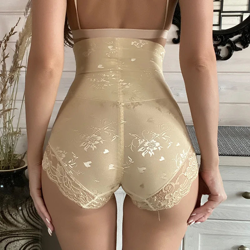 High-waisted shaping underwear for women by Corporación Turística, designed to slim the waist and enhance curves.
