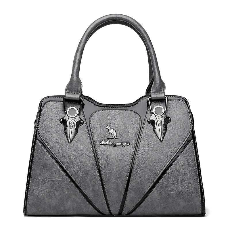 Luxury designer women's handbags featuring elegant styles and high-quality craftsmanship from Corporación Turística.
