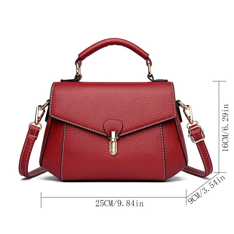 Small high-quality women's shoulder bags from Corporación Turística, stylish and compact bandoleras for everyday use.