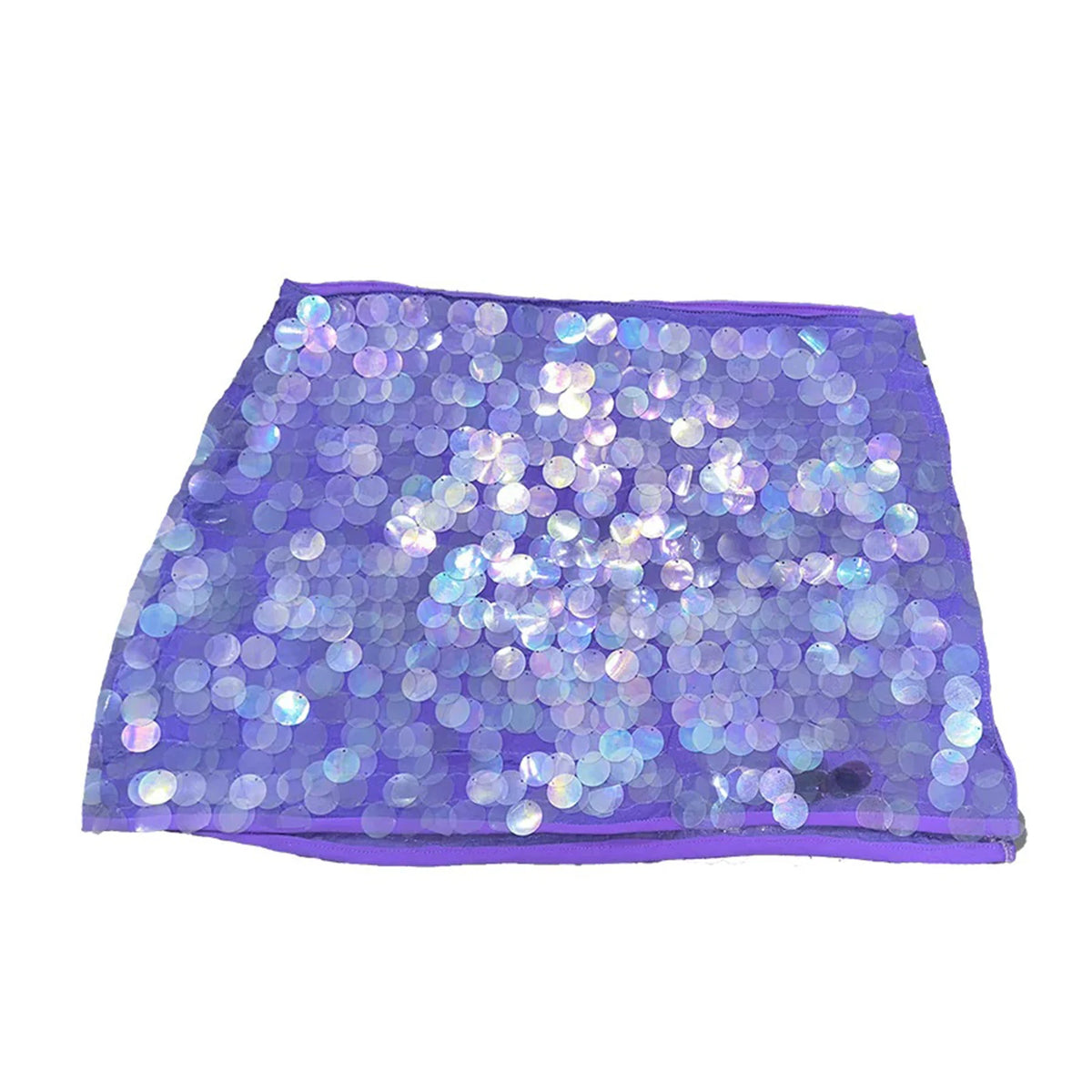 Minifaldas de lentejuelas para mujer, faldas cortas de ve...