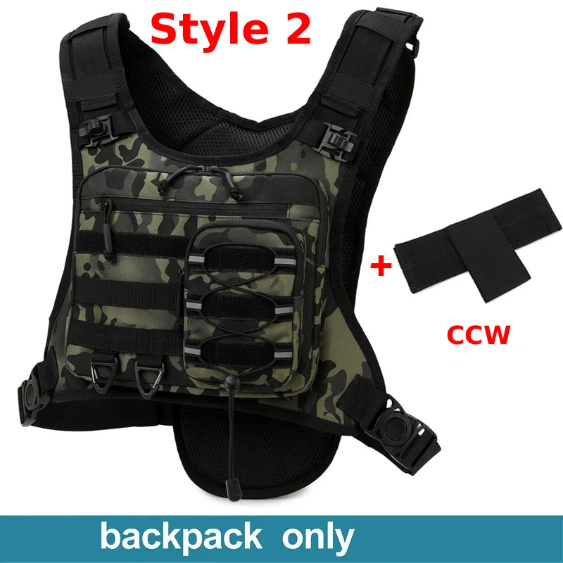Chaleco de hidratación para correr, mochila deportiva par...