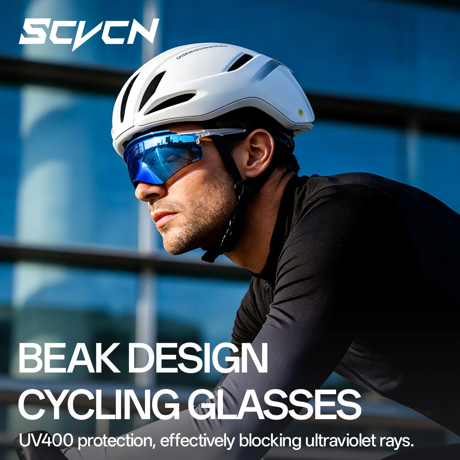Gafas Ciclismo SCVCN UV400 Deportivas Hombre/Mujer MTB - Corporación Turística