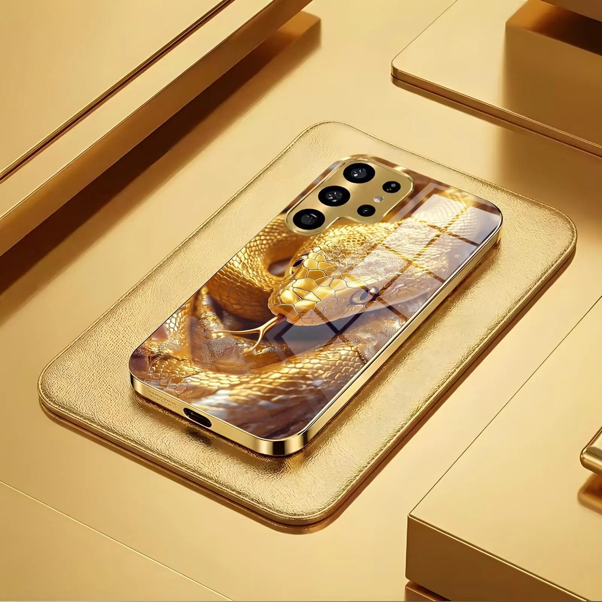Samsung phone case for S21, S22, S23, S24, S25, S26 models by Corporación Turística, showing the protective cover with design.