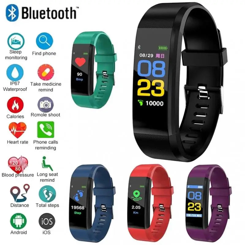 Reloj inteligente deportivo para hombre y mujer, pulsera ...