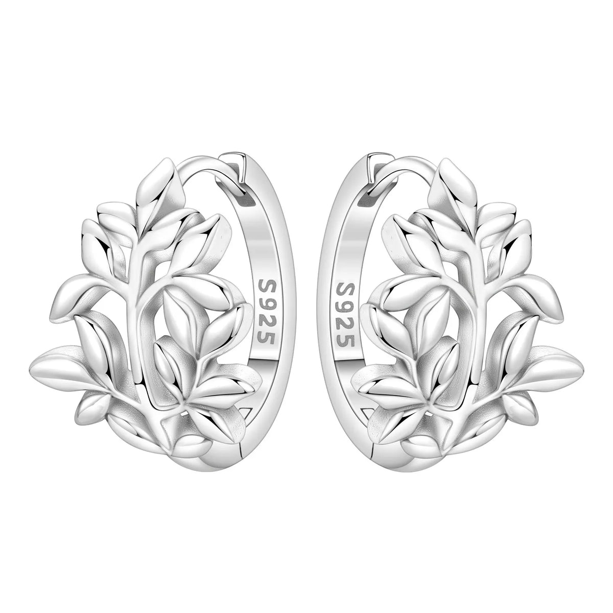 Orstarry Original Plata de Ley 925 pendientes de flor de ...