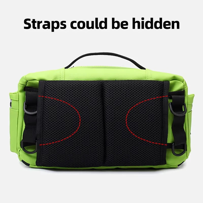 Riñonera táctica Molle para hombre, bolsa de viaje para c...