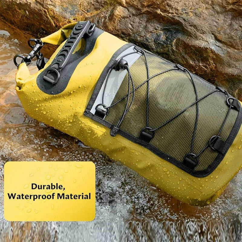 Bolsa seca flotante de 40L para kayak, natación, playa, i...