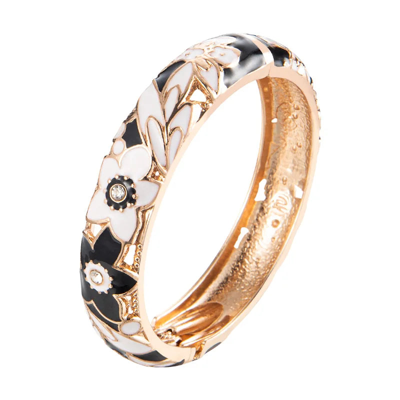 Brazalete para mujer, conjunto de brazalete de doble esma...
