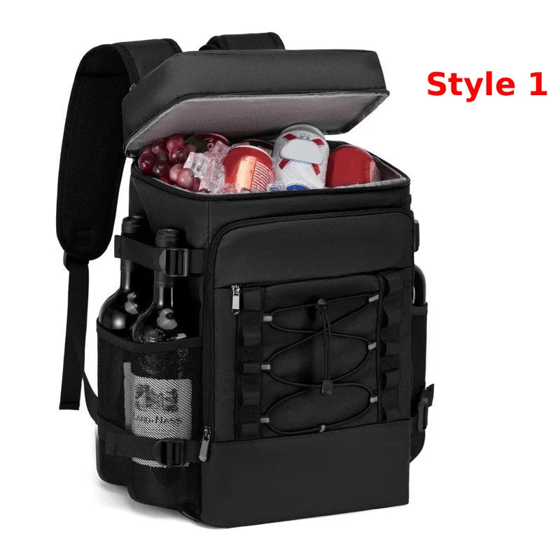 Mochila enfriadora con aislamiento impermeable de 30L par...