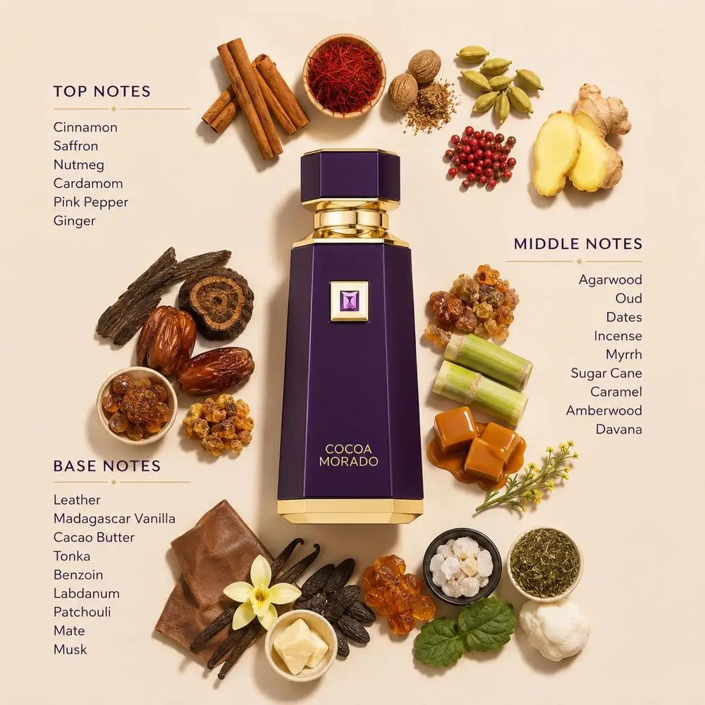 French Avenue Cocoa Morado Eau De Parfum 100ml 3.4oz Perf...