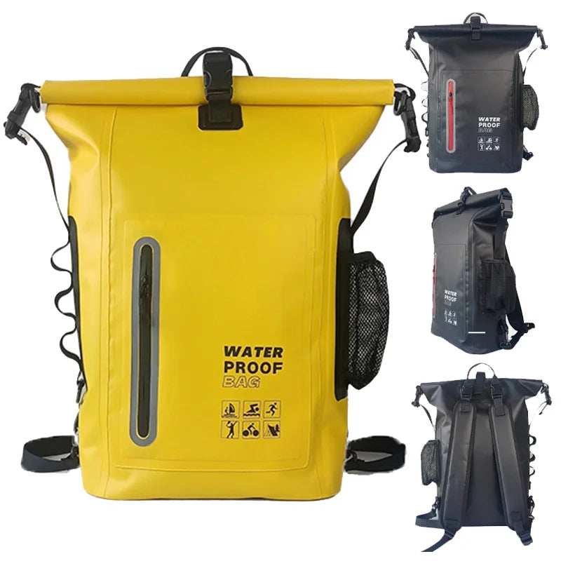 Bolsa seca impermeable para Kayak, mochila para natación ...