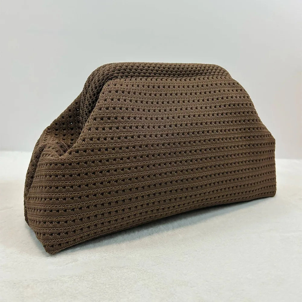 Bolso de mano de playa de Color liso para mujer, bolso de...