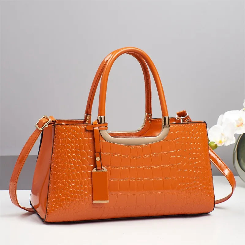 Women's Western-style shoulder bag by Corporación Turística, featuring leather material and decorative stitching design.