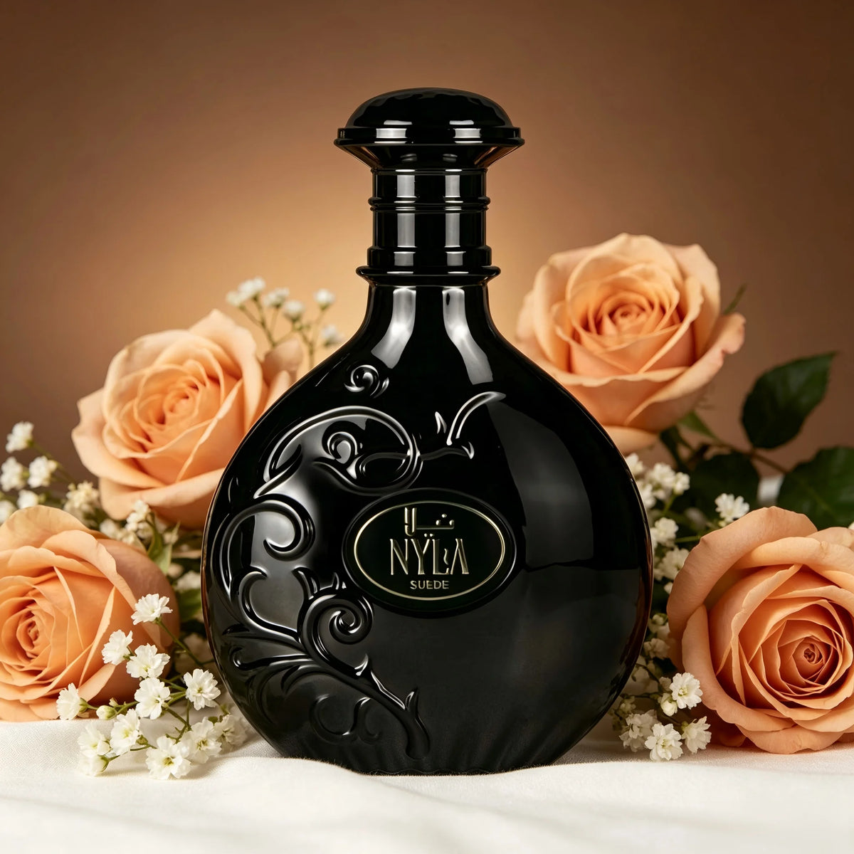Perfume Arabiyat Nyla Suede Eau de Parfum de 2.7 Fl Oz, f...