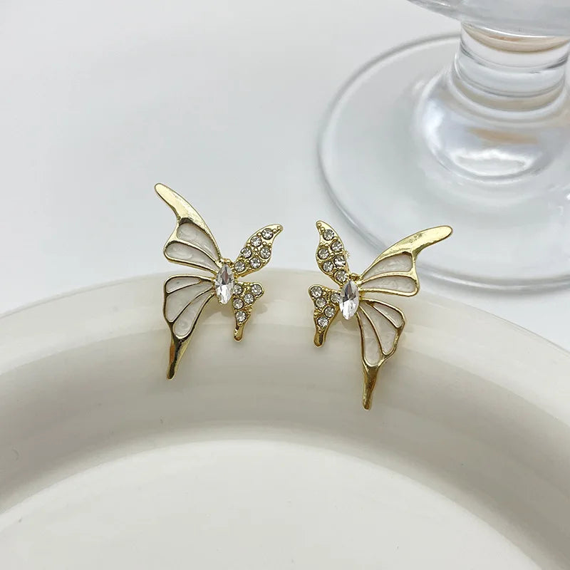 Pendientes bonitos de mariposa a la moda para mujer, pend...