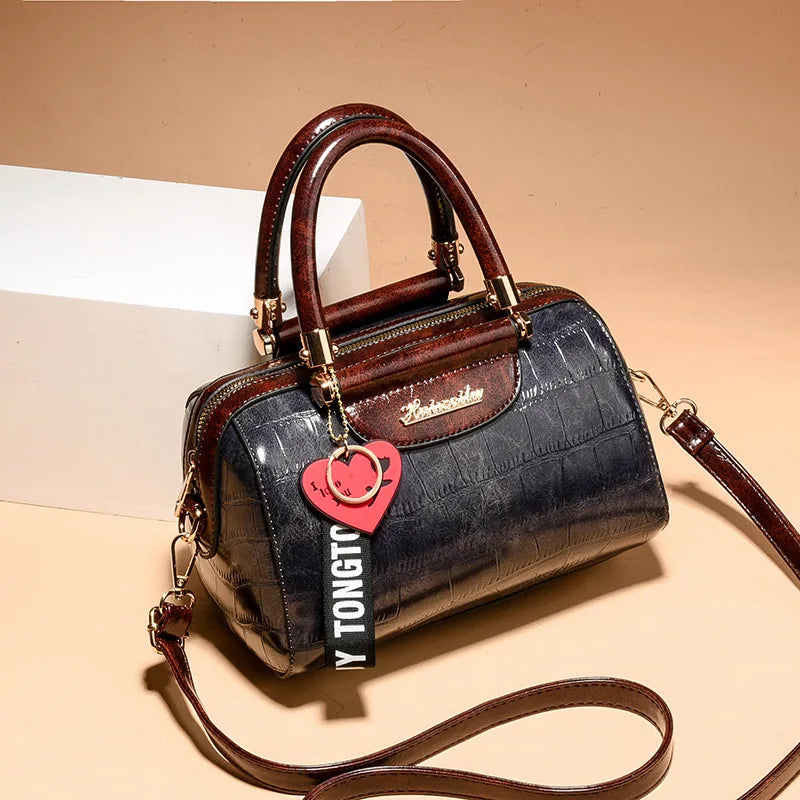 Bolso de hombro de diseño de lujo para mujer, Bolso de ma...