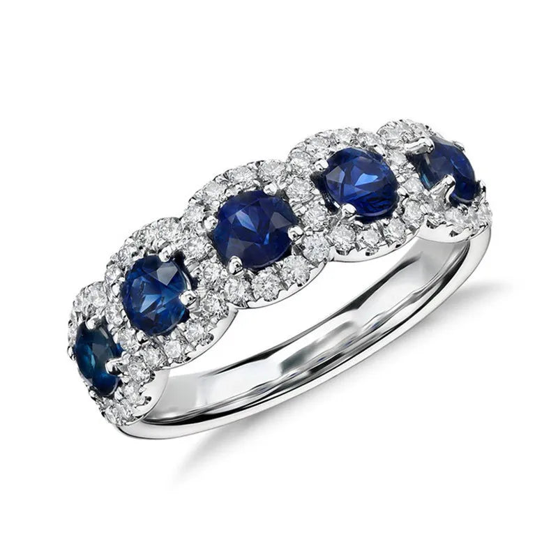 Anillos Elegantes de Plata de Ley 925 para Mujer, Anillo ...