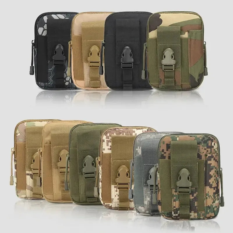 Riñonera Táctica Nylon Hombre Impermeable Multifunción ZHZH
