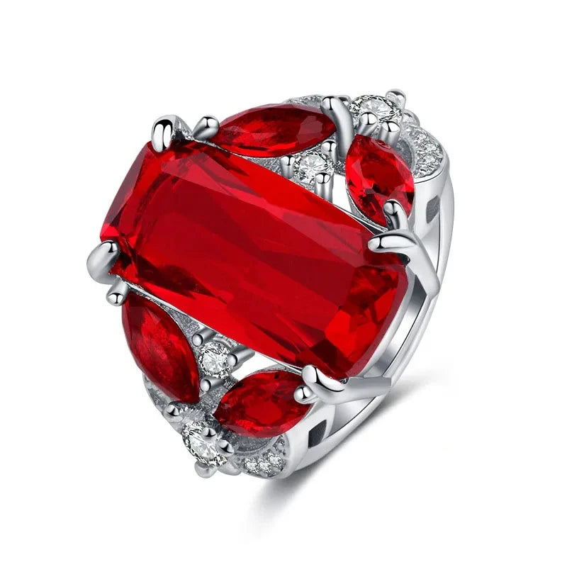 Anillo de Plata de Ley 925 auténtica para mujer, joyería ...