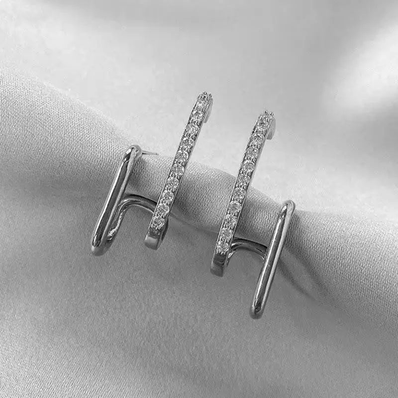 Pendientes colgantes de circonio de moda coreana para muj...