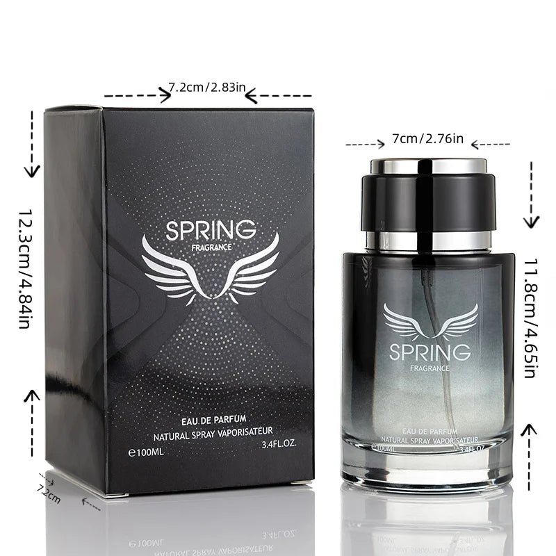 100ml SPRING Eau de Parfum para Hombre, Colonia de Larga ...