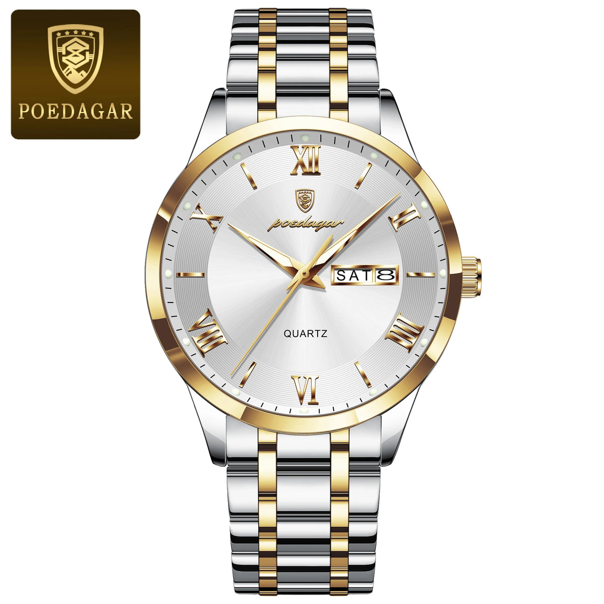 Reloj POEDAGAR de lujo a la moda para hombre, Reloj de pu...