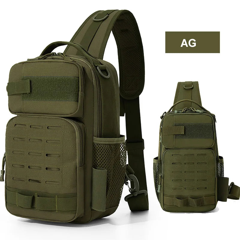 Bolsa táctica de pecho para escalada, accesorios para moc...