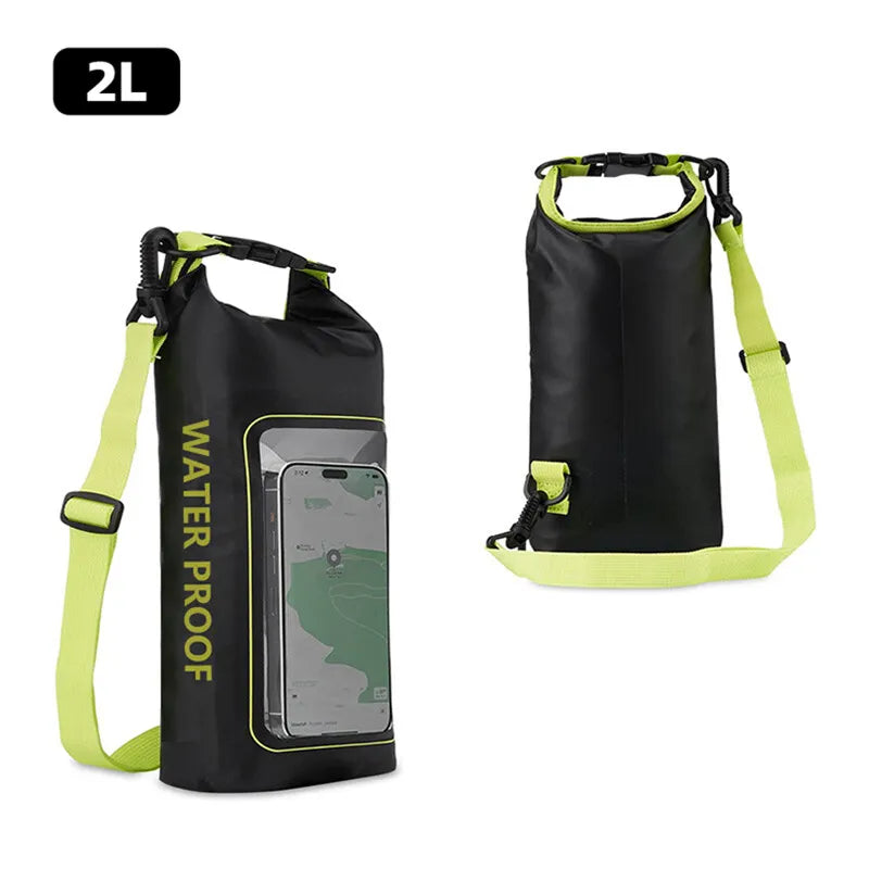 Bolsa Impermeable de PVC de 2L para Natación, con Pantall...