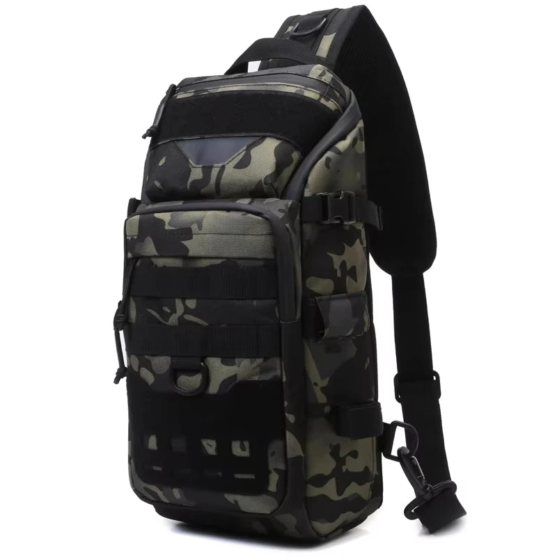 Bolsa de pecho de pesca para hombre, mochila táctica, riñ...