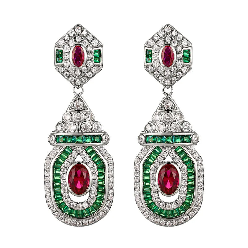 Pendientes colgantes vintage Estilo de moda Pendientes de...