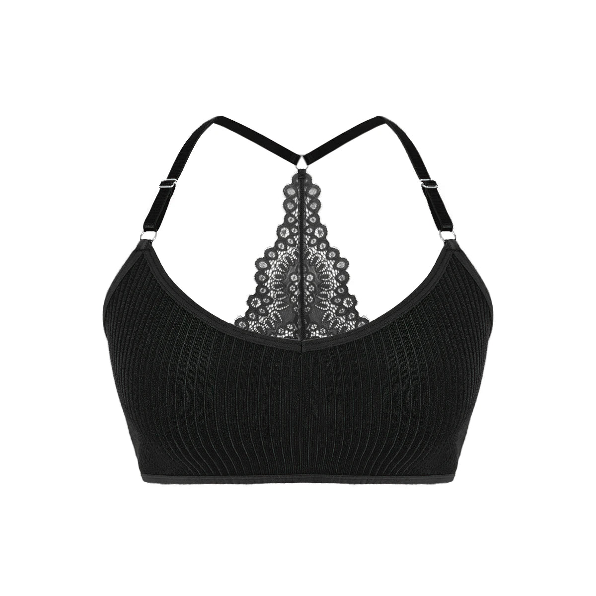 Ropa interior Sexy para mujer, sujetadores acanalados con...