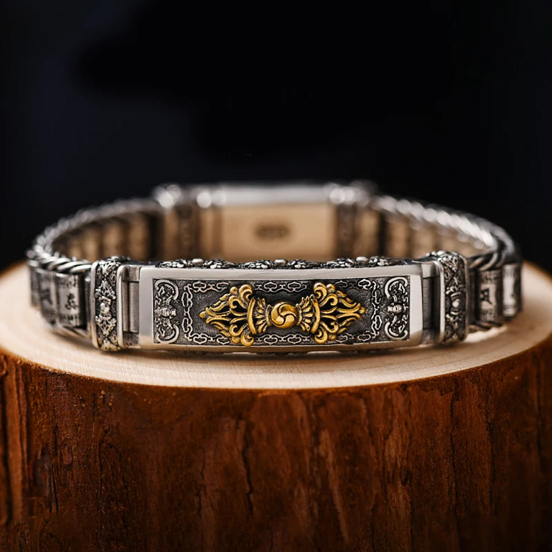Nueva pulsera de Color plateado, estilo de personalidad p...
