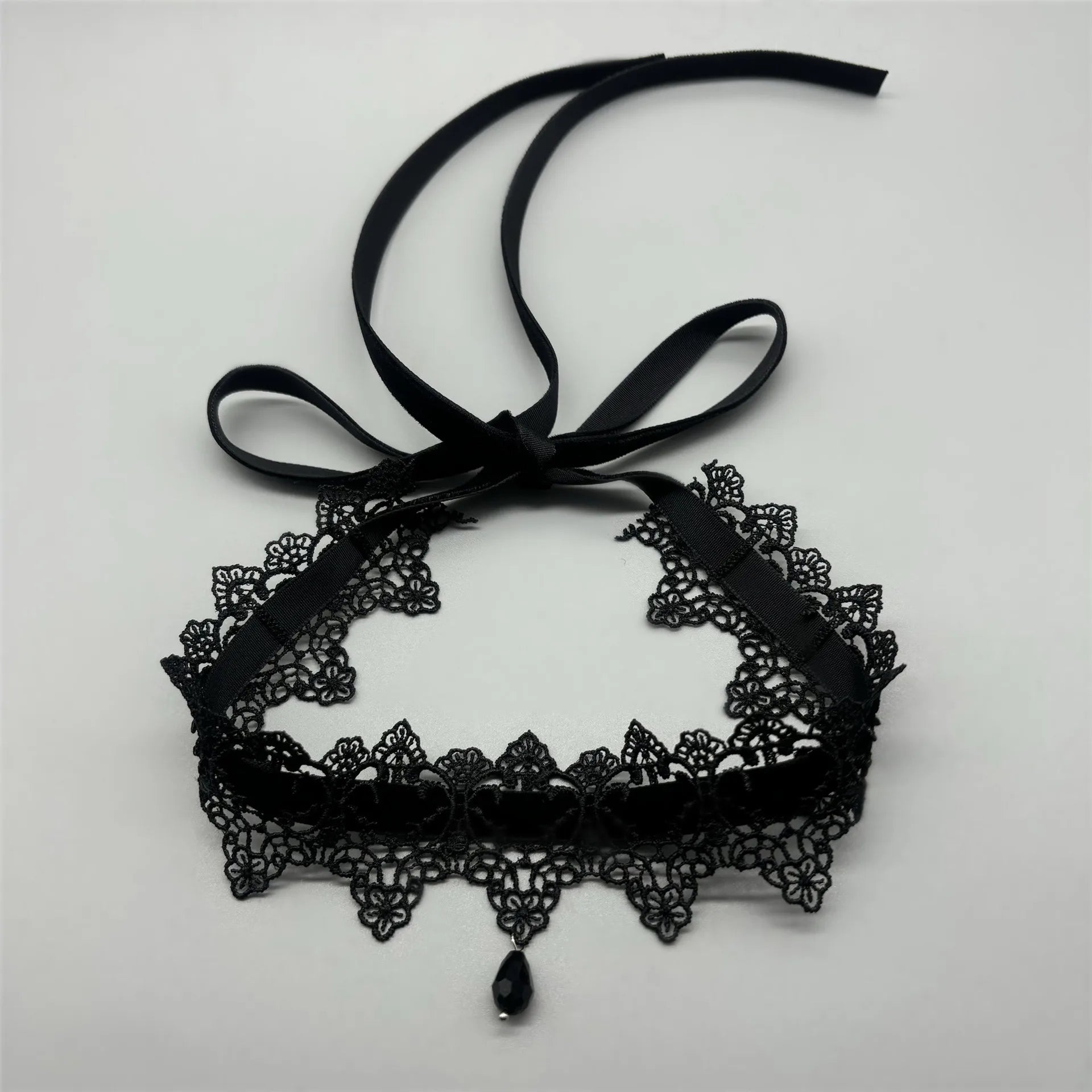 Nuevo collar de encaje sexy con flores para mujer 2026, g...