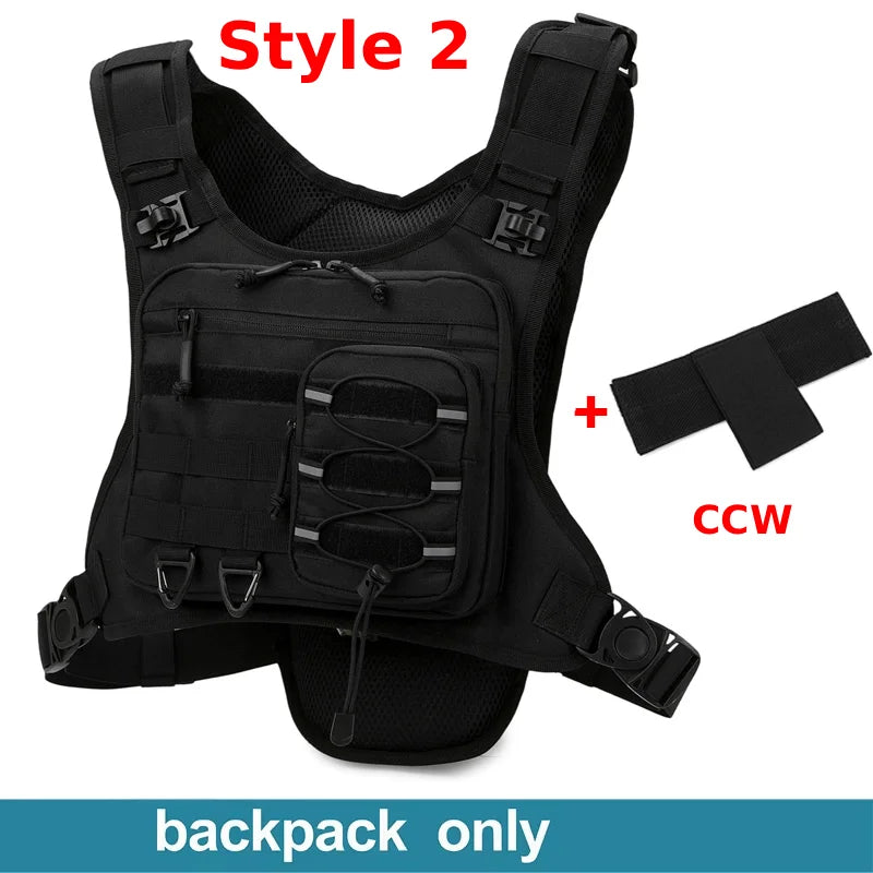 Chaleco de hidratación para correr, mochila deportiva par...