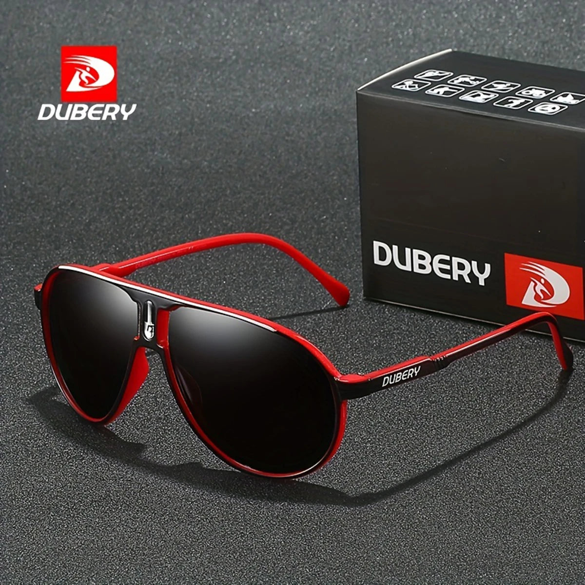 DUBERY Gafas de sol polarizadas con protección UV400 para...