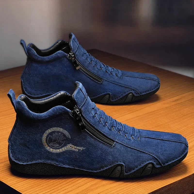Zapatos para hombre 2025, nuevas botas de diseñador con c...