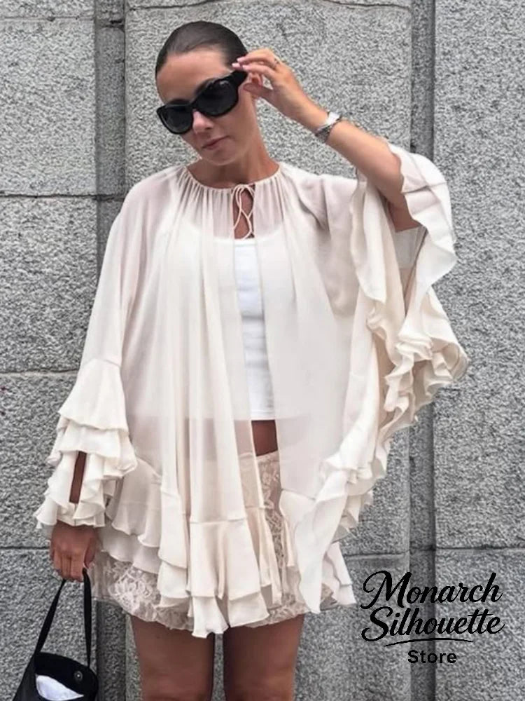 Abrigo Lino Beige Bordado Mujer: Estilo Boho Chic Otoñal 2026