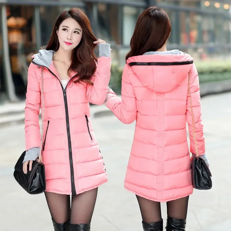 Guantes informales a la moda para mujer, Chaqueta ajustad...