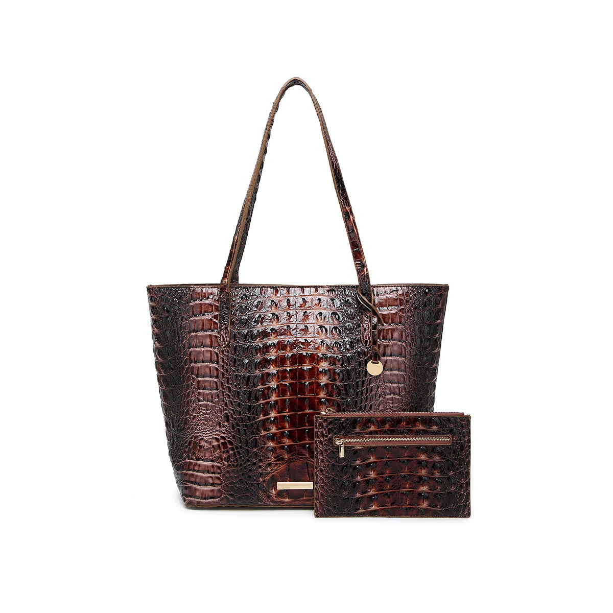 Conjunto de bolsos de mano con textura en relieve para mu...
