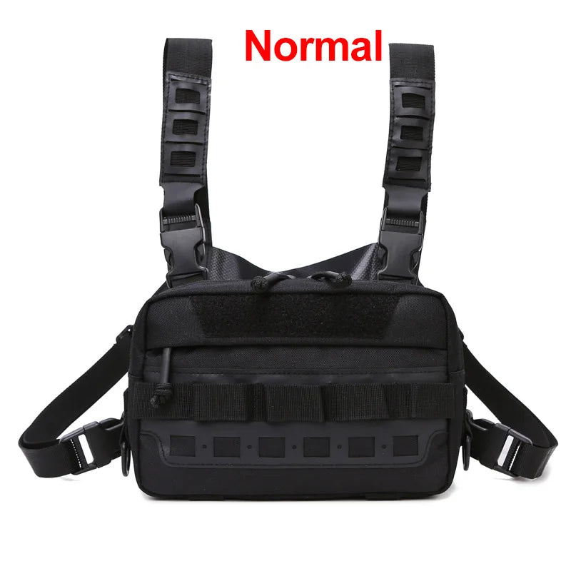 Chaleco Táctico de Campamento para Hombres, Mochila para ...