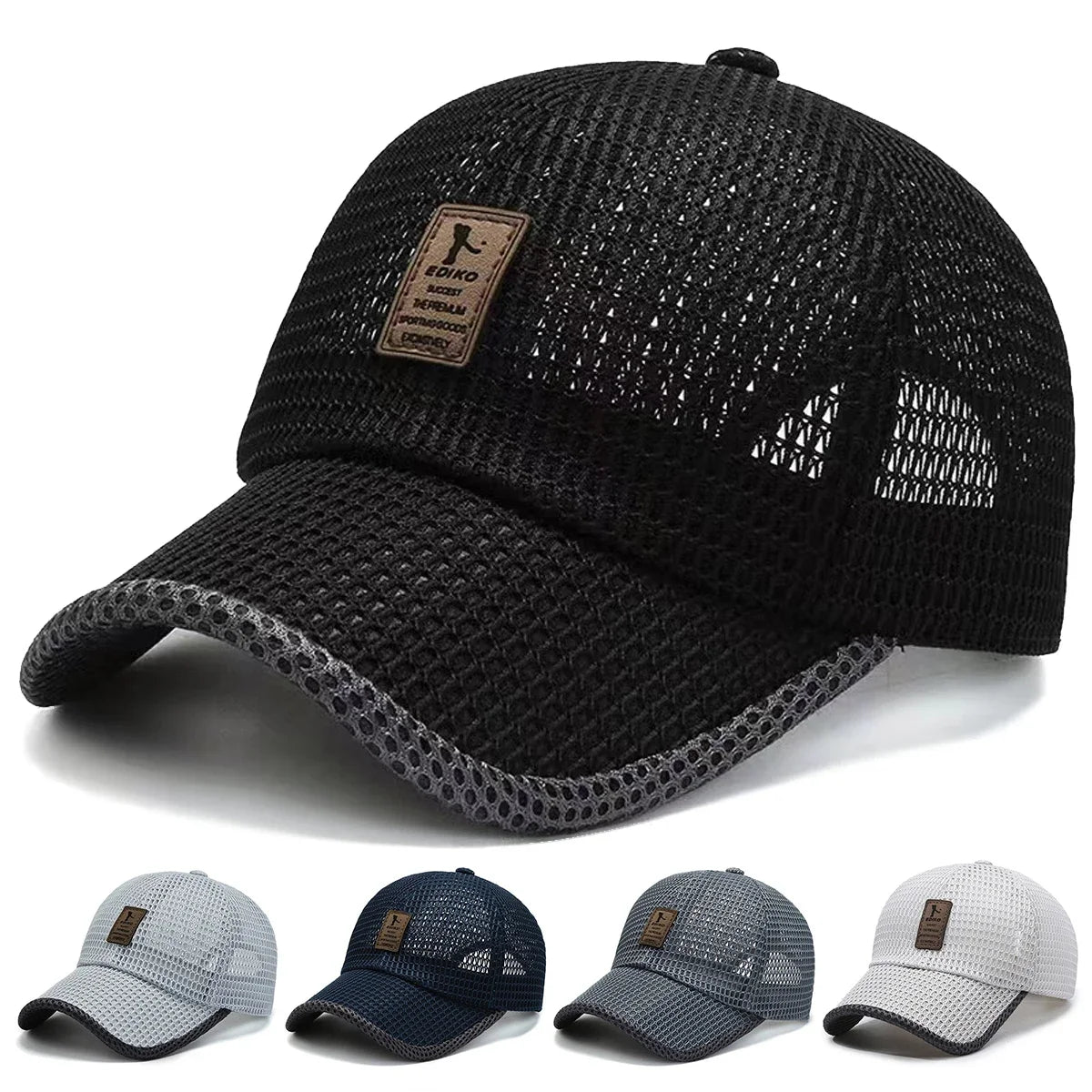Gorras de Malla Transpirables Unisex - Protección Solar Verano - Corporación Turística