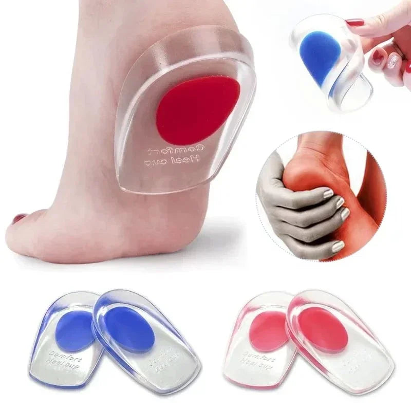 Plantillas de Gel de silicona, cojín para el dolor, hueco...
