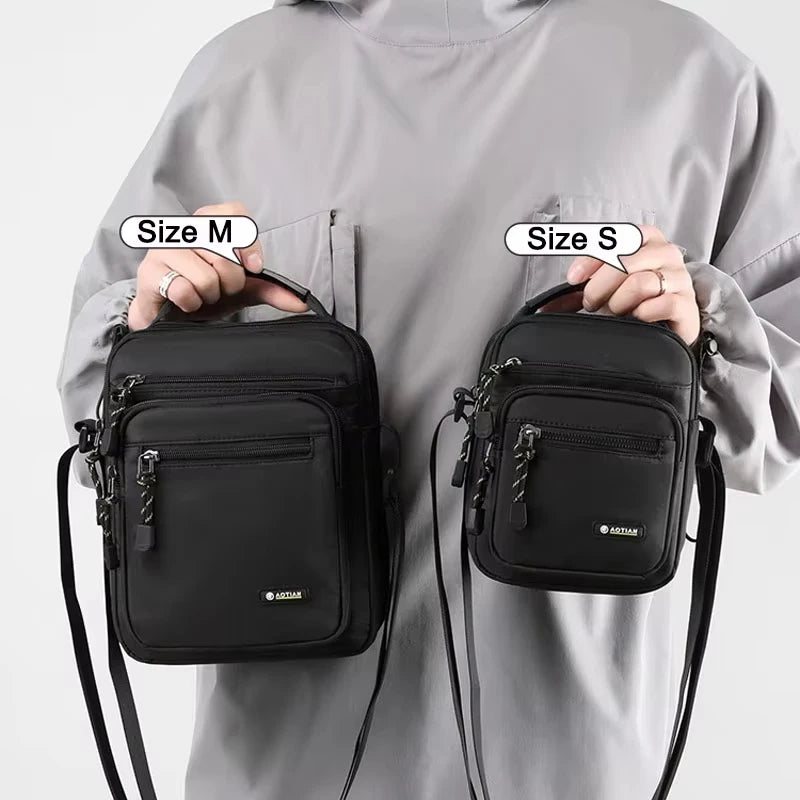 Bolso de hombro para hombre, para acampar, senderismo, in...