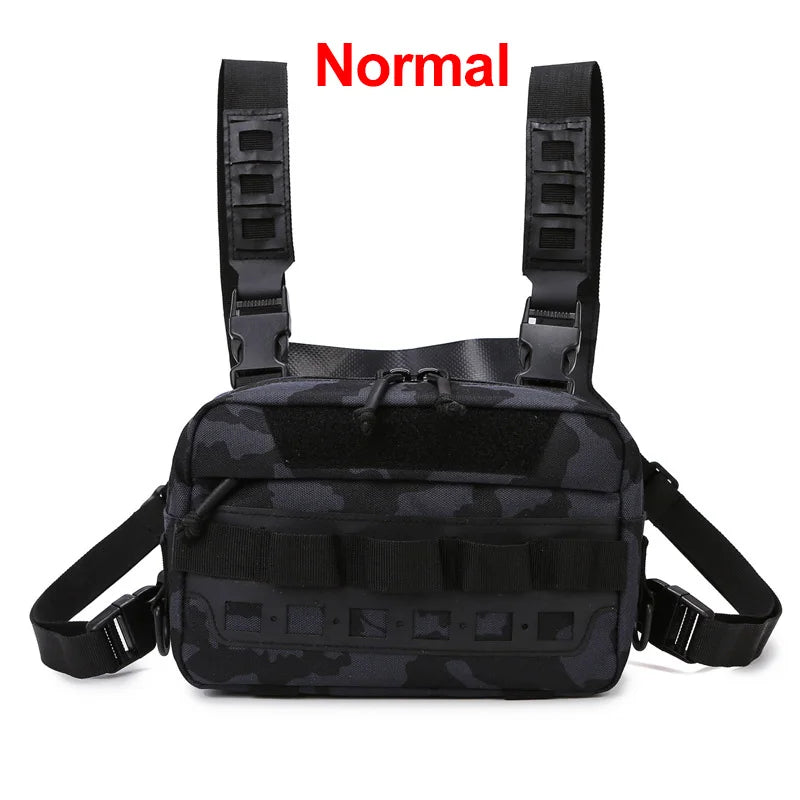 Chaleco Táctico de Campamento para Hombres, Mochila para ...