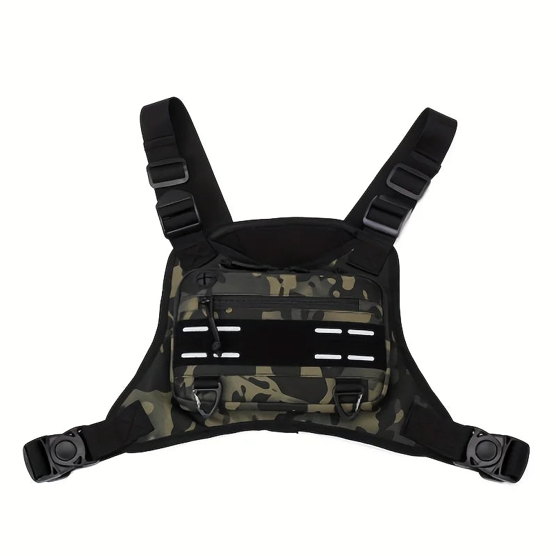 Chaleco táctico, bolsa de pecho, mochila para acampar, ap...