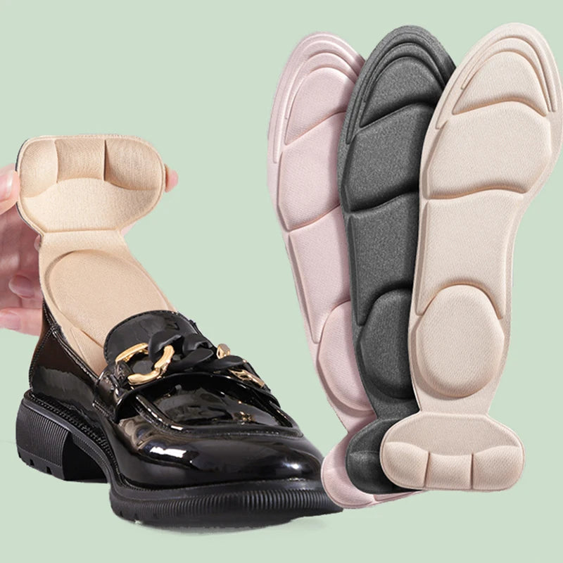 Plantillas de espuma viscoelástica para mujer, zapatos de...