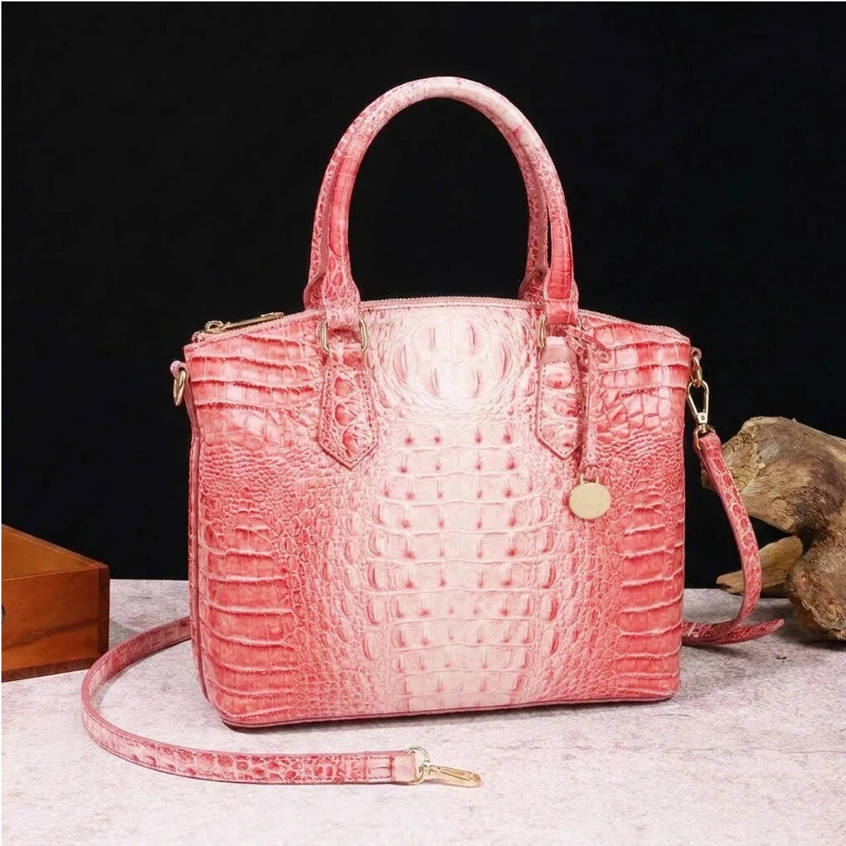 Bolso Tote con Diseño en Relieve para Mujer, Convertible ...