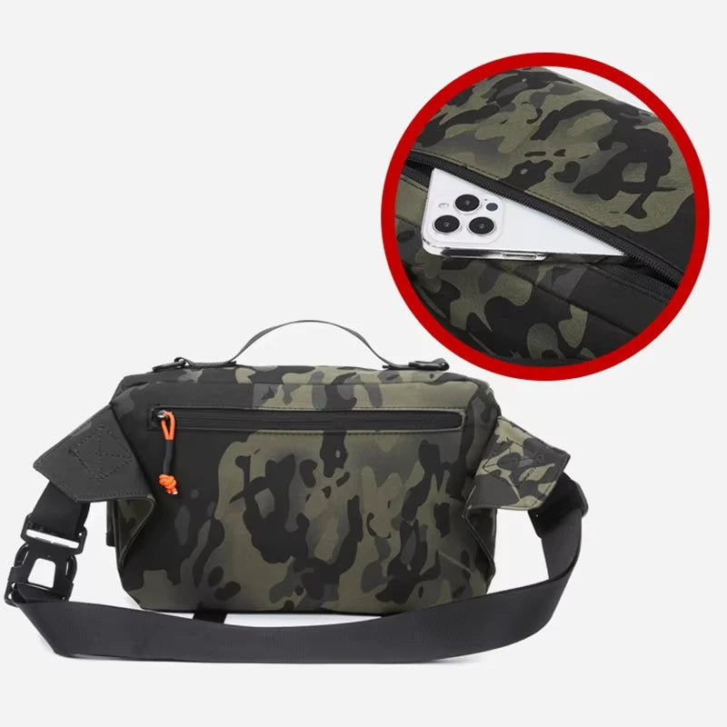 Riñonera táctica, mochila de cintura y pecho para exterio...
