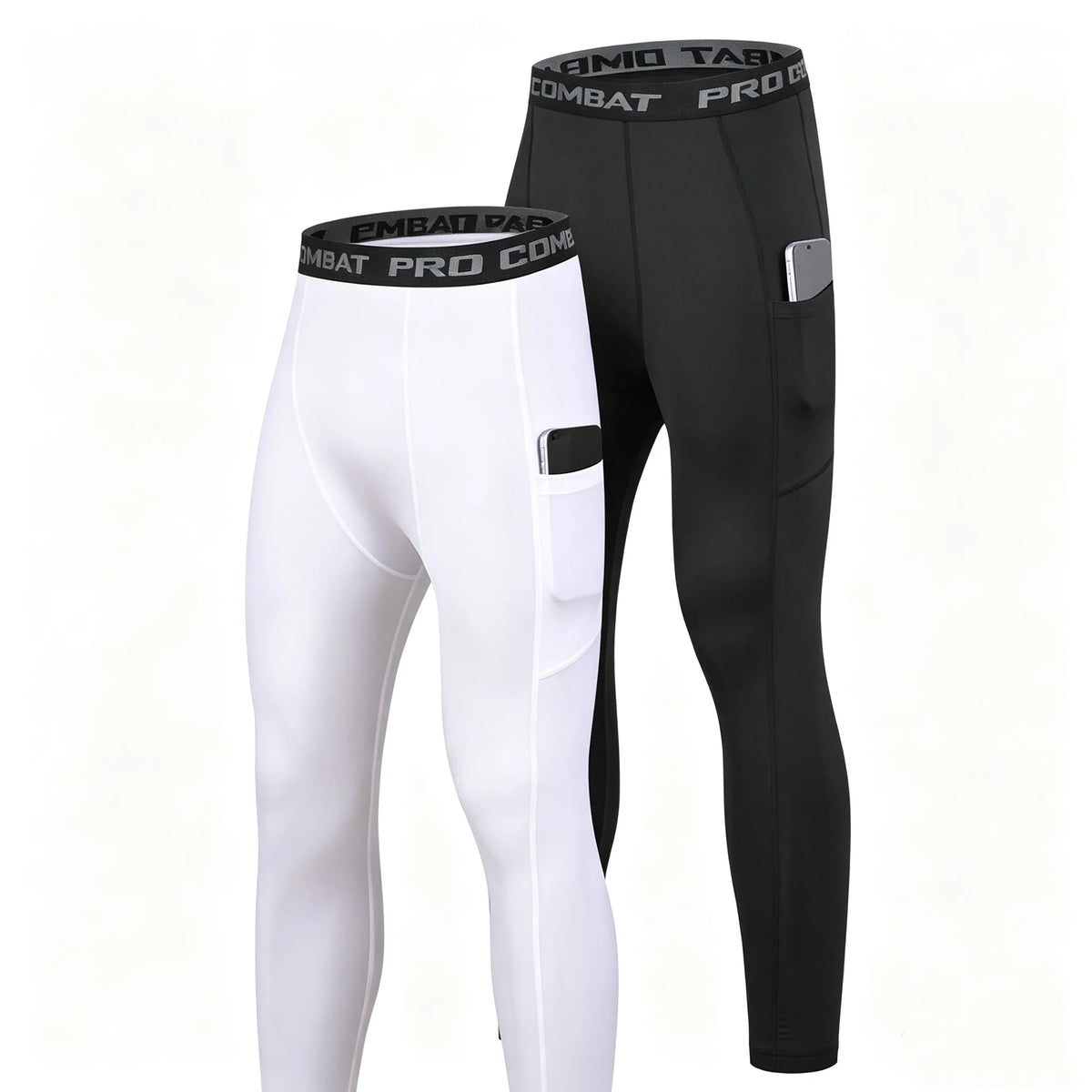 Men's compression shorts leggings by Corporación Turística, stretchy and form-fitting athletic pants for active wear.