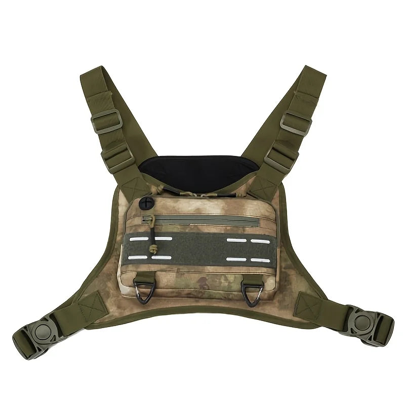 Chaleco táctico, bolsa de pecho, mochila para acampar, ap...
